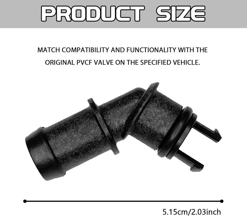 SamWinGear PCV Valve OEM Replacement Valvula PCV 12681693 12578316 Positive Crankcase Ventilation Valve Tube for Chevy Chevrolet GMC Buick Camaro Equinox Malibu Saturn Pontiac G6 G8 Acadia Terrain - Image 2